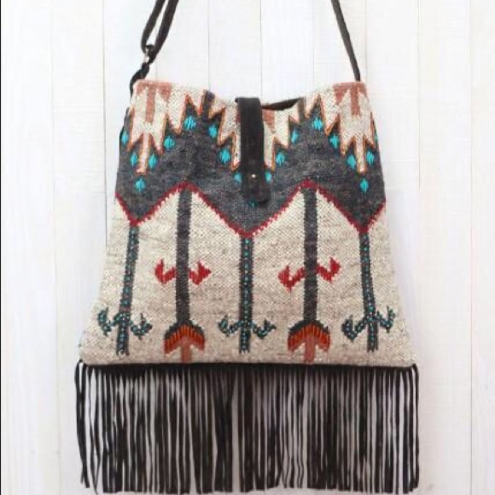 Navajo inspired crossbody bag